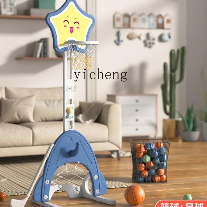 Children Basketball Hoop Shooting Frame Basketball Stand Indoor Home Adjustable Baby Rim