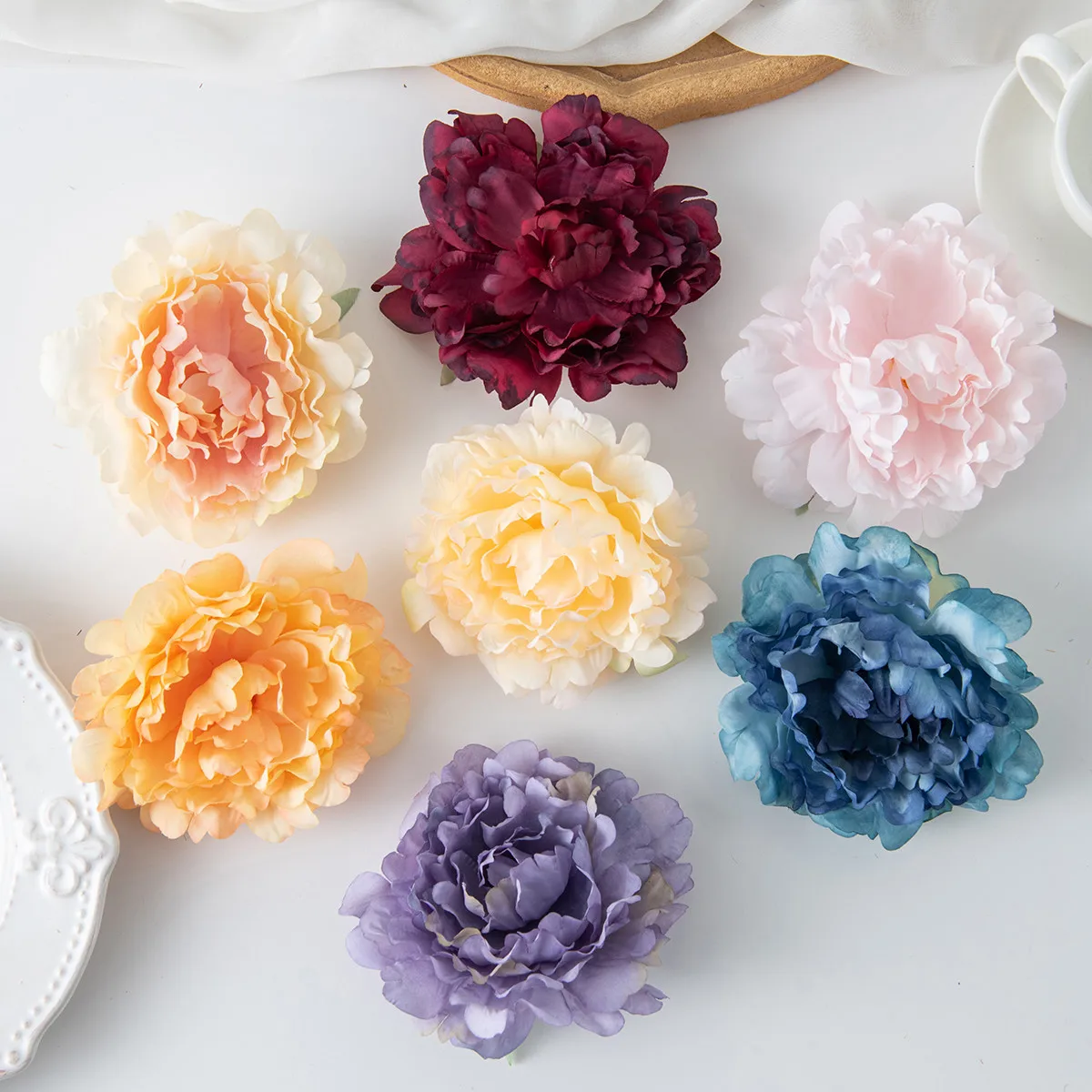 

Artificial Peony Flowers High Quality Hot sales for Wedding Bridal Party Christmas Home Decoration garden party Diy holiday gift