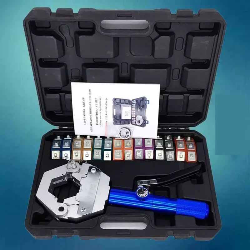 Air Conditioning Hose Crimping Tool 71500 Hydraulic Barbed Beaded Hose Joints Crimmer for Home Improvement Tools