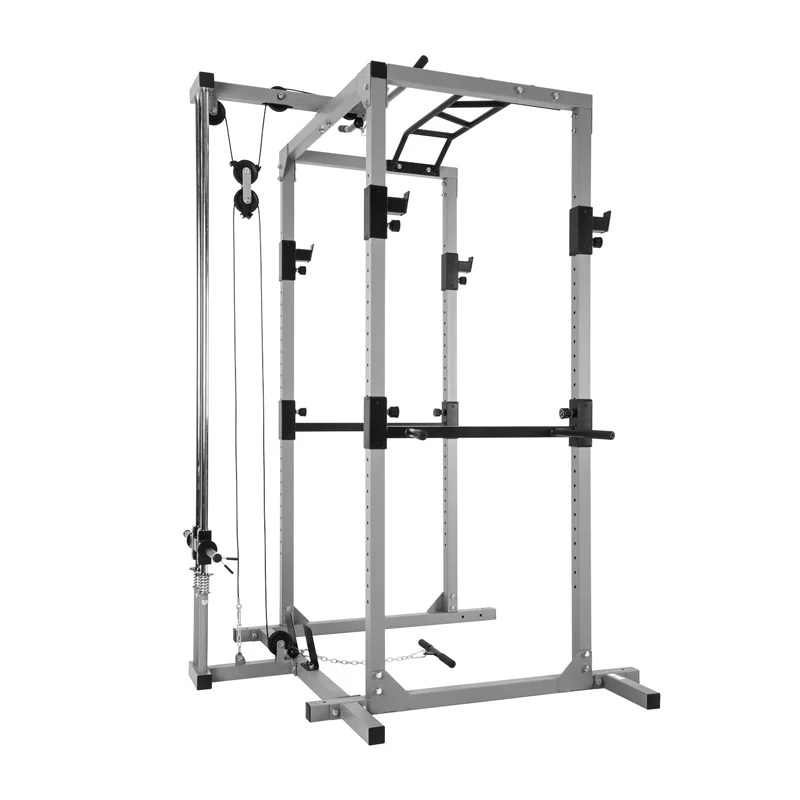 Wholesale New Design Home Use Multi Functional Trainer Gym Fitness Equipment 3 in 1 Combo Power Rack with Smith Machine