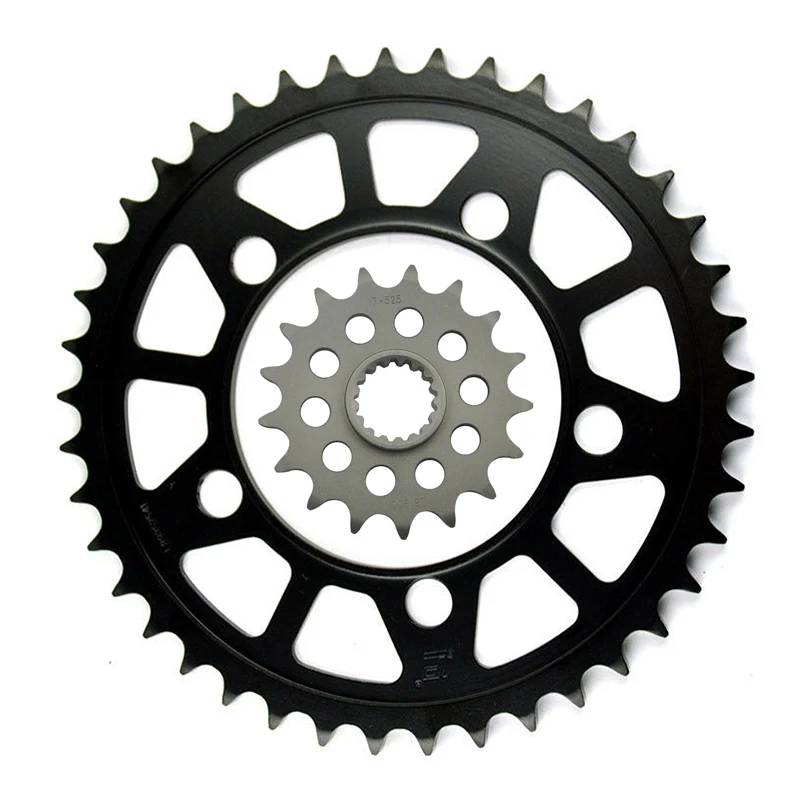 

LOPOR CNC 17T/41T Front Rear Motorcycle Sprocket for 950 LC8 Supermoto R 06-09 990 SMR 10-14 990 SMT 10-13 990 Supermoto 08-10