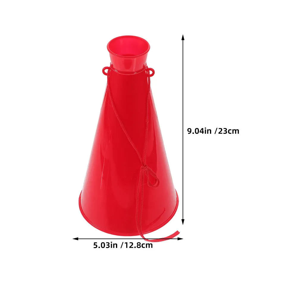 2 Pcs Cheers Party Noisemaker Cheering Horn Cheerleading Megaphone Megaphones Directors Cones Favors Prop