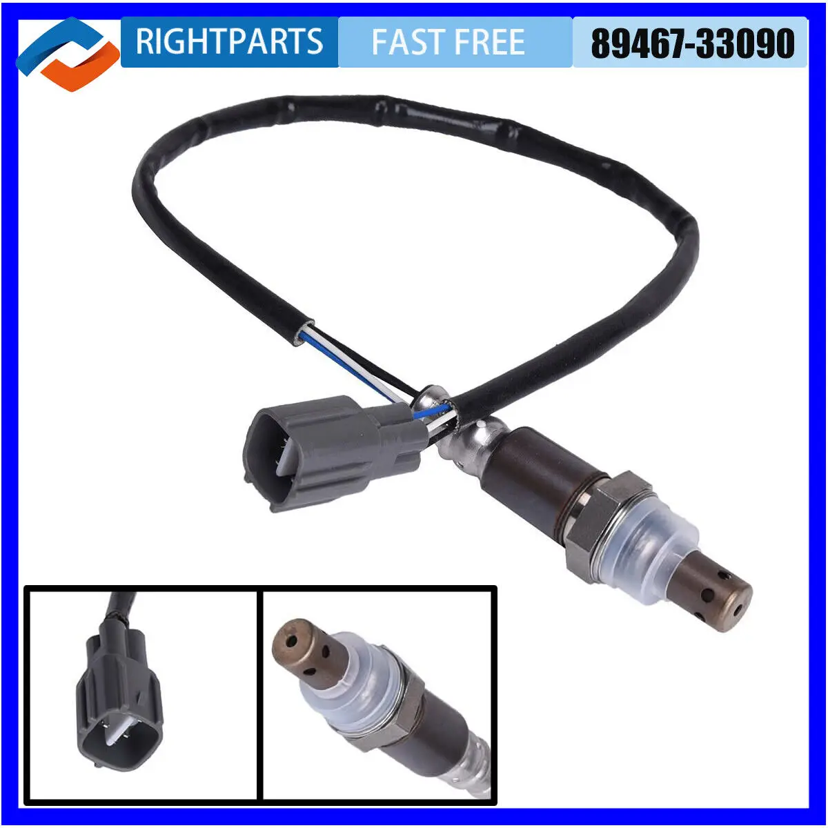 89467-33090 New Upstream Oxygen O2 Sensor For Toyota Camry 2.4L RAV4 Highlander ES350 RX350 3.5L 2007-2008 8946733090