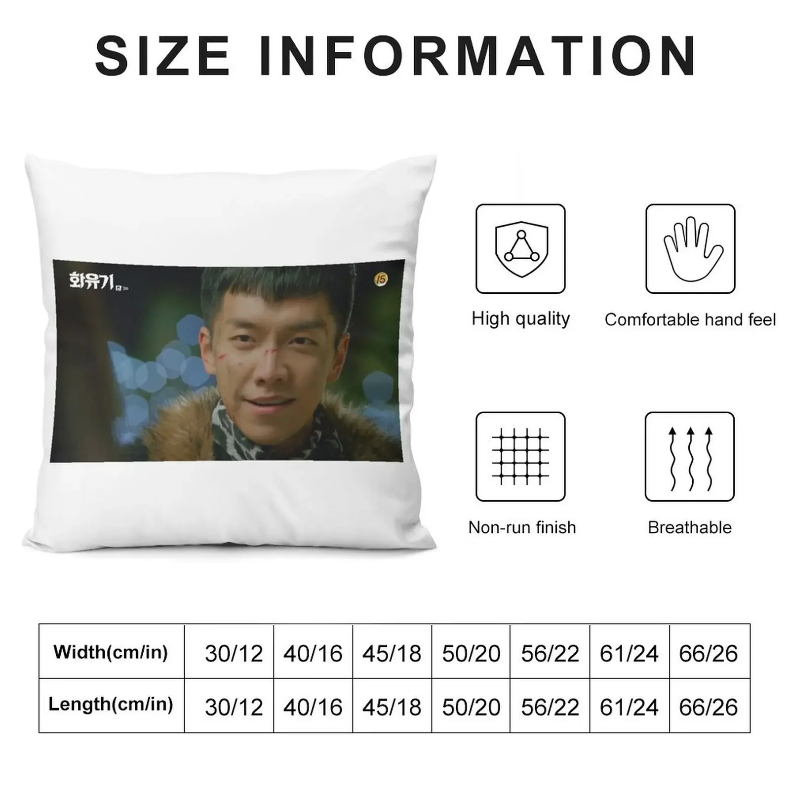 Hwayugi - Korean Odyssey - Son Oh Gong - Lee Seung Gi Throw Pillow sleeping pillows Pillow Case Christmas pillow