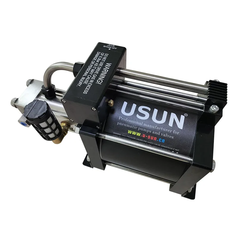 Free shipping USUN  Model : GB40-OL  100-300 Bar  Oxygen clean Pneumatic driven oxygen gas booster pump for scuba diving use