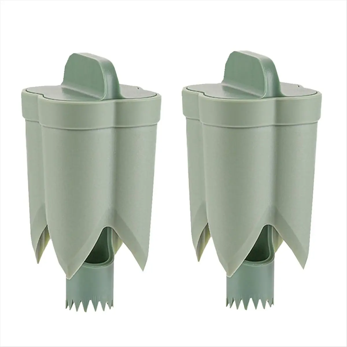 【TODAY-BUY】2Pcs Pepper Corer, Bell Peppers Seed Core Remover Chili Peppers Seed Fruit Vegetable Core Separator Device