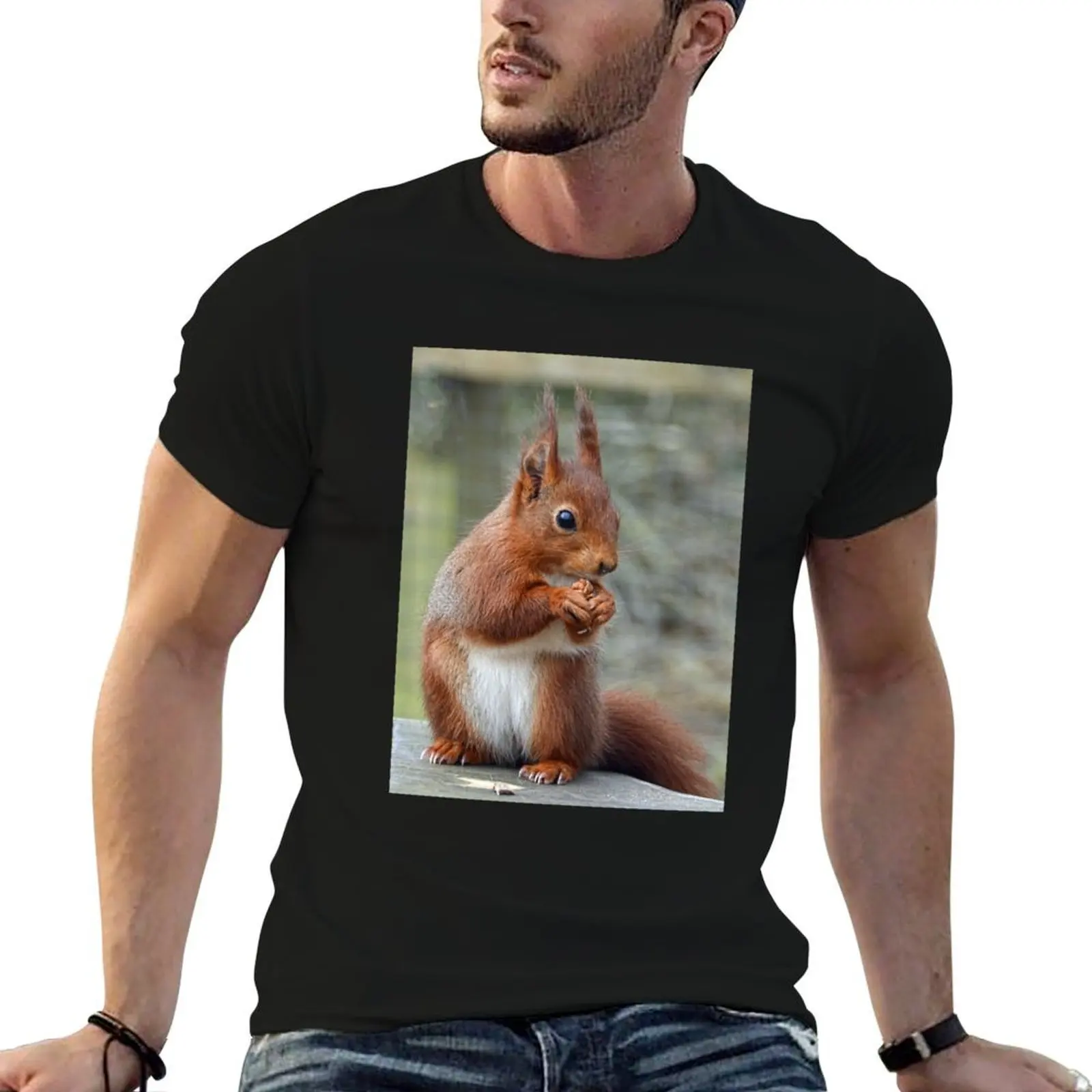 Yum a Walnut........Devon UK T-Shirt anime stuff animal prinfor boys mens t shirt