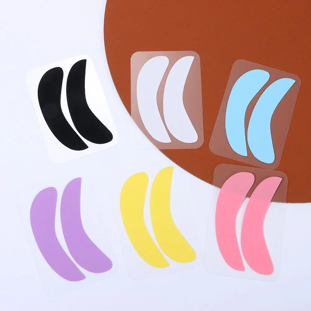 1 paio di cuscinetti per ciglia in silicone per tintura per ciglia riutilizzabili morbidi sotto gli occhi per estensioni delle ciglia strumenti di sollevamento patch per ciglia