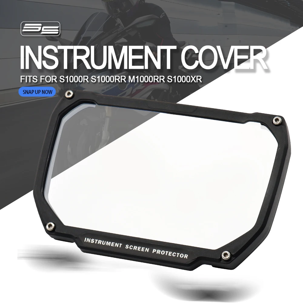 Passend für S1000RR S1000XR M1000RR 2020-2024 Motorrad-Displayschutz, Instrumentenabdeckung aus ABS-Kunststoff