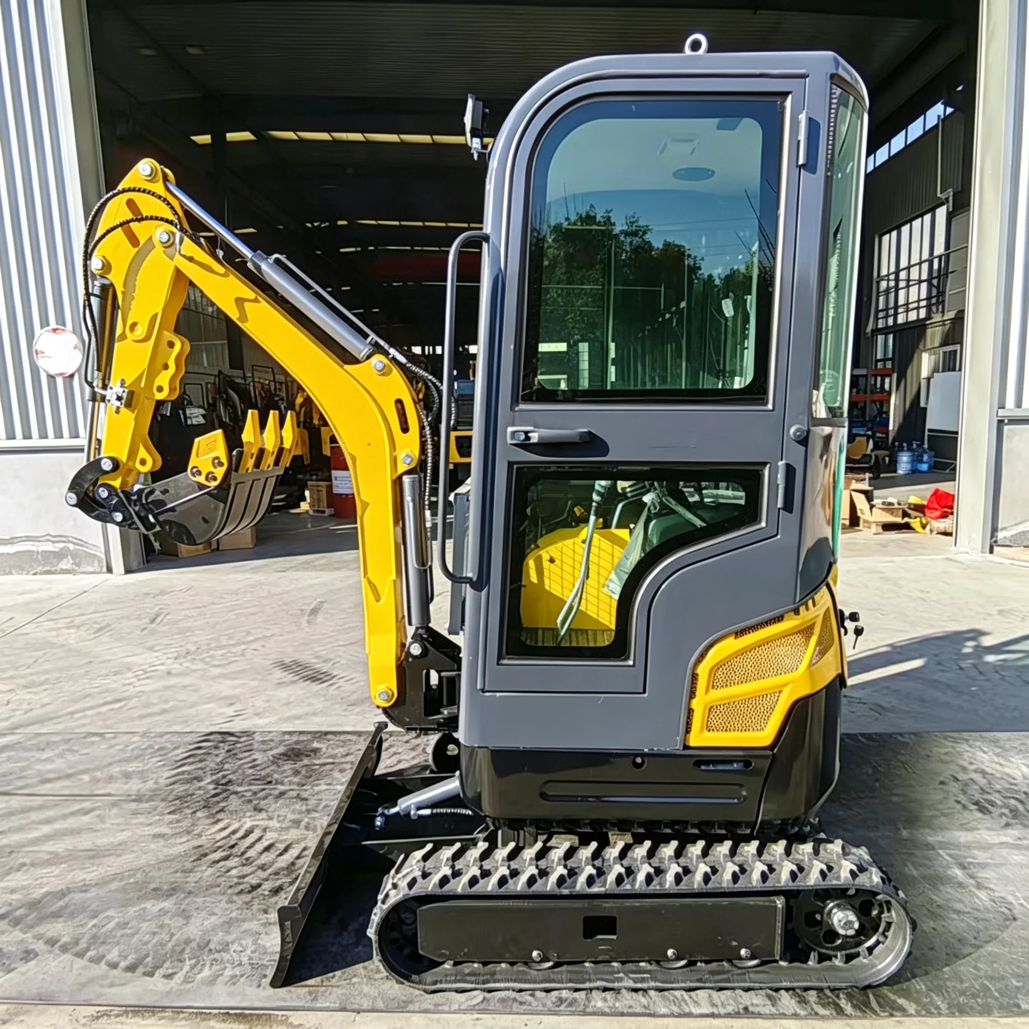 Crawler Excavator 1.5 Ton Cust - Agriculture Farming Types review and price