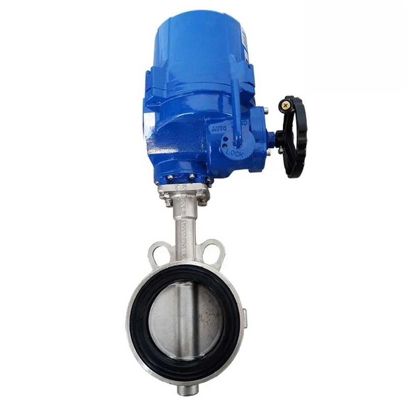 

high quality DX Soft Seal Rubber-lined , Wafer Buttely with Handwheel