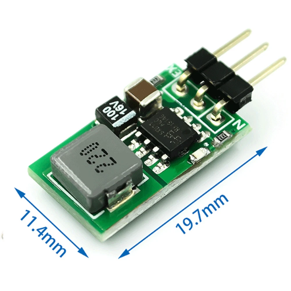 Lightweight Module 5V 1A LM7805 5.5~32V Input Rate Low Heat Regulator Ultra-small Replacement Step-down Module