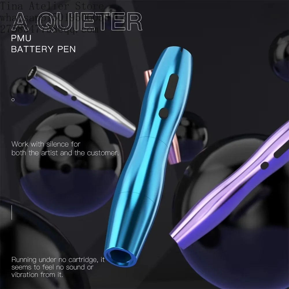Mast  P20 Tattoo Wireless Battery Eyebrow Makeup Pen Tattoo Machines With Double Battery