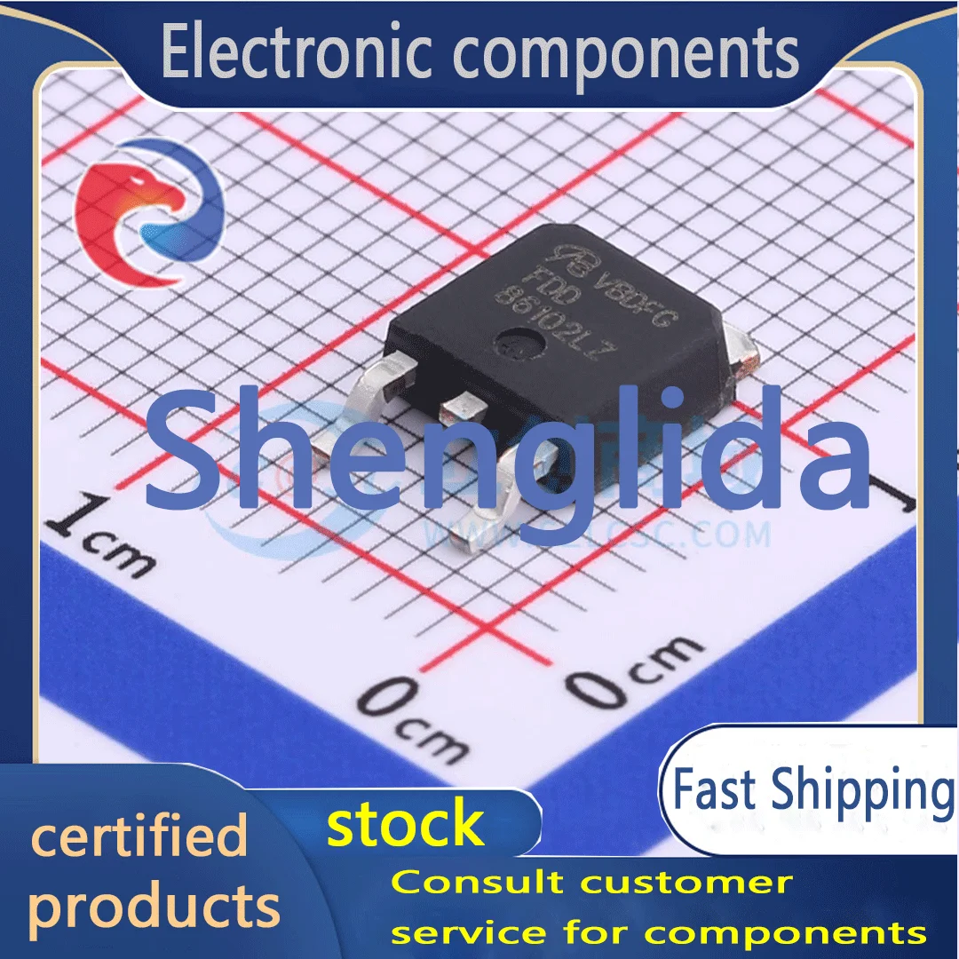 FDD86102LZ packaging TO-252 Field-effect transistor brand new off the shelf 1PCS