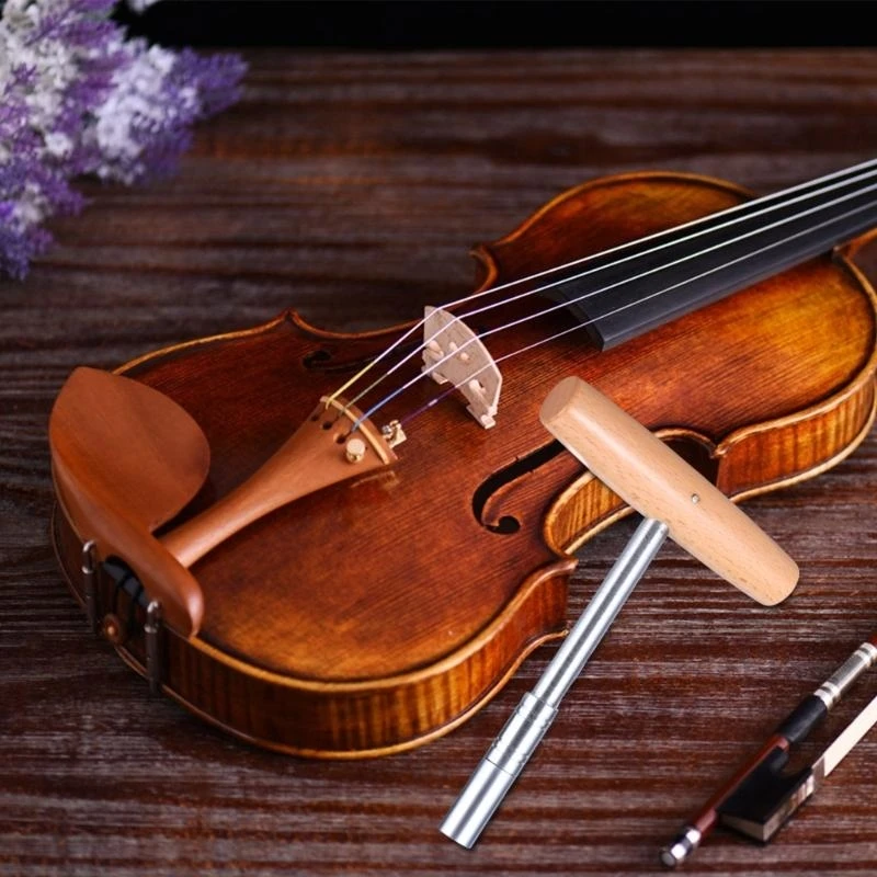 

652F Professional Piano Tuner T Handle Tool Piano Tuning Spanner Steel & Handle Excellent Craftsmanship