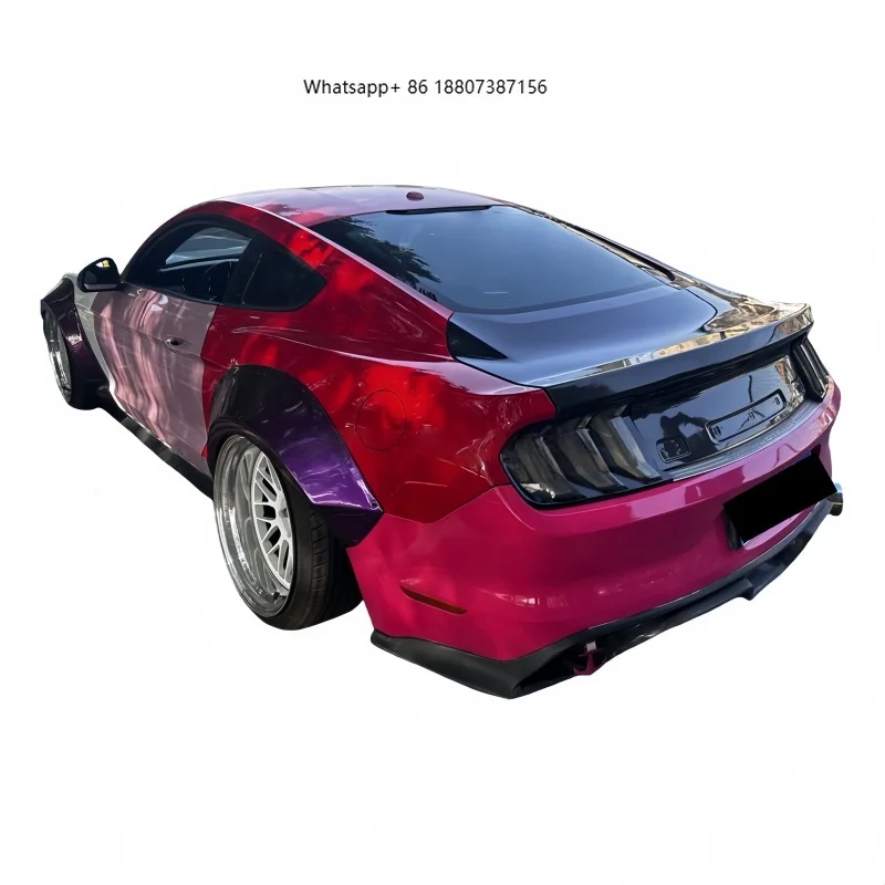 

forFord Mustang Oem Carbon Fiber Trunk Lid for 14-23 Mustang Upgraded Carbon Fiber Trunk Lid Rear Tail Body Kit