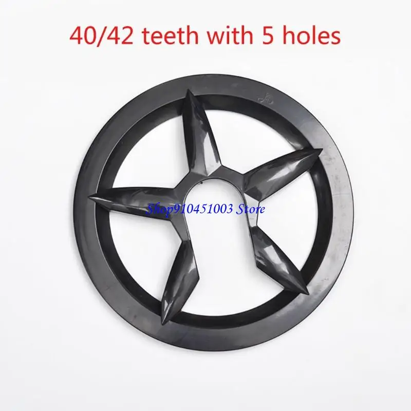 

77HC 2PCS Горный велосипедный цепь Guard Guiccles Sprocket Sprocket Protective Protective 5 отверстие для велосипедного колеса