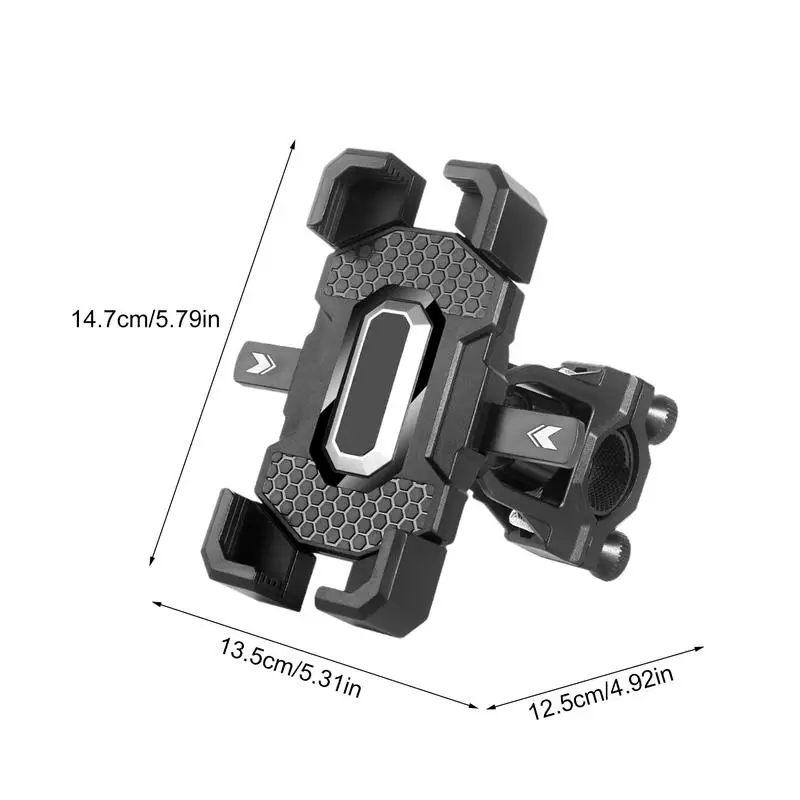 Cycling Phone Holder Rotatable Handlebar Mount Cycling Phone Holder Stable Holding Road Mountain Cycling Phone Bracket For