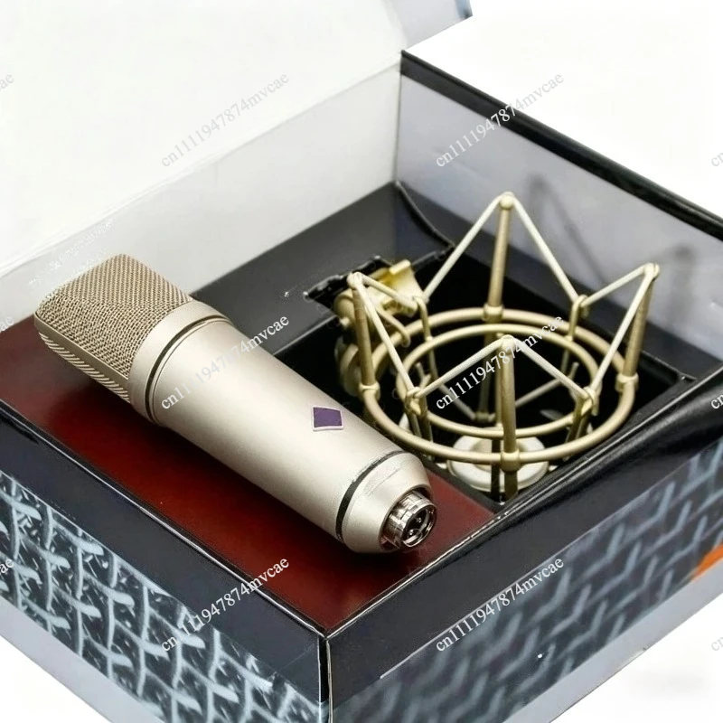 U--87 Professional Large Diaphragm Condenser Microphone Series High-End Recording Studio for Live Streaming and Karaoke