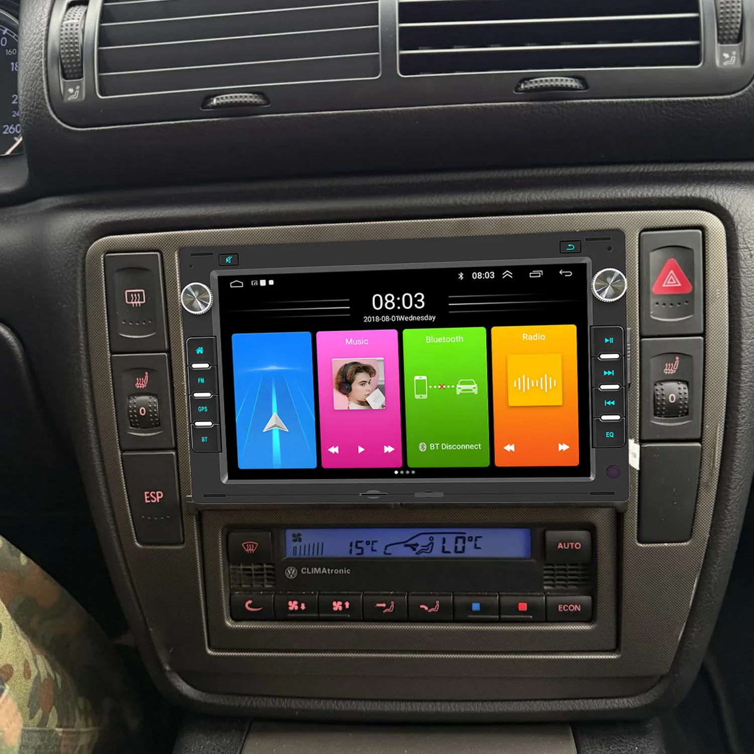 Android Auto Car radio Carpaly GPS Navigation+HD Reverse camera For Skoda Superb I B5/VW Passat 3B5 Limousine Berlina 3B3 Editio