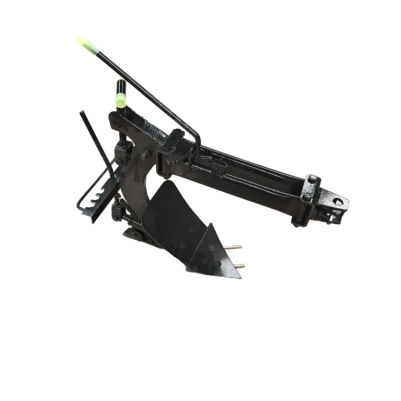 Micro tiller, flip plow, double-sided plow