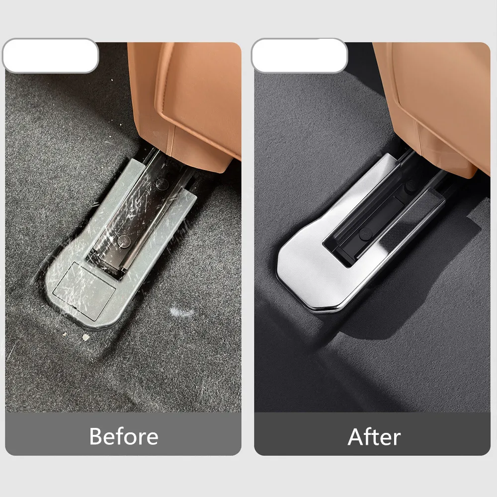 For Chery Fengyun T11 2025 2026 Seat Slide Protection Strip Anti scratch Track Guard Plate Car Interior Decoration Accessories