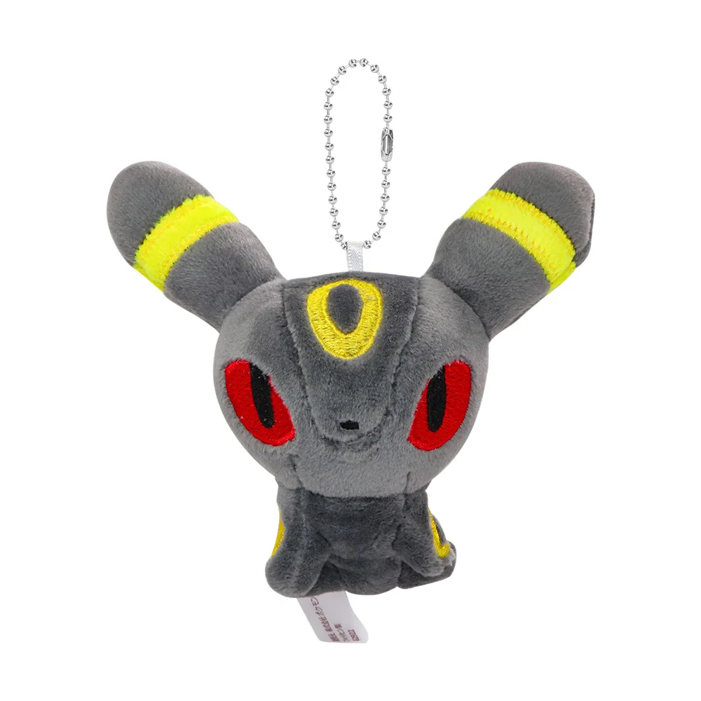 Pokemon Eevee Famiglia Portachiavi Ciondolo Peluche Glaceon Vaporeo Sylveon Espeon Flareon Cute Anime Farcito Bambola Regalo Di Compleanno