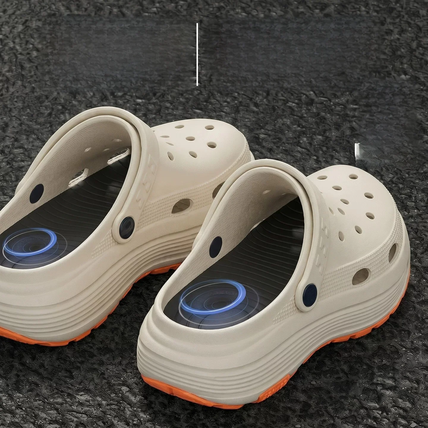Comfortable Non-Slip Thick Bottom Arch Support Slippers for Men And Women Outdoor Summer Wear Resistant Sporty Toe Cover Sandals