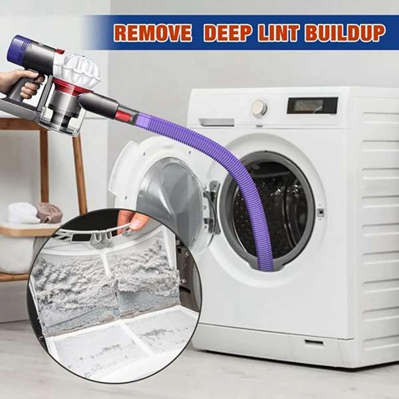 Kit de limpeza de ventilação para secador de v7 v8 v10 v11 v12 v15 sem fio secador de vácuo ventilação mangueira de vácuo ferramenta de fenda