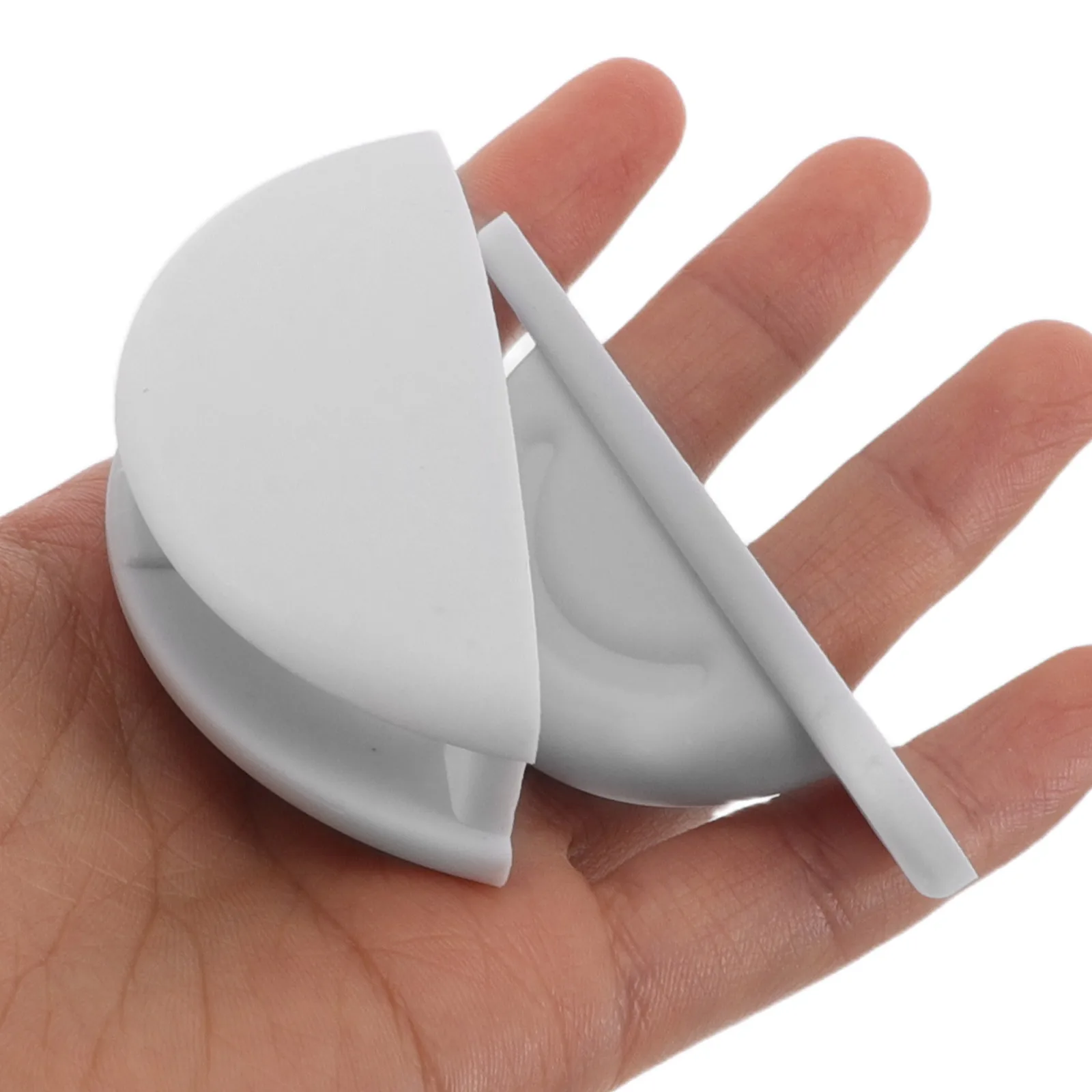 

2pcs Half Round Door Holder For Rv Interior: Travel Trailer Shower Latch Durable Camper Cargo Hatch Catch Stopper Boat