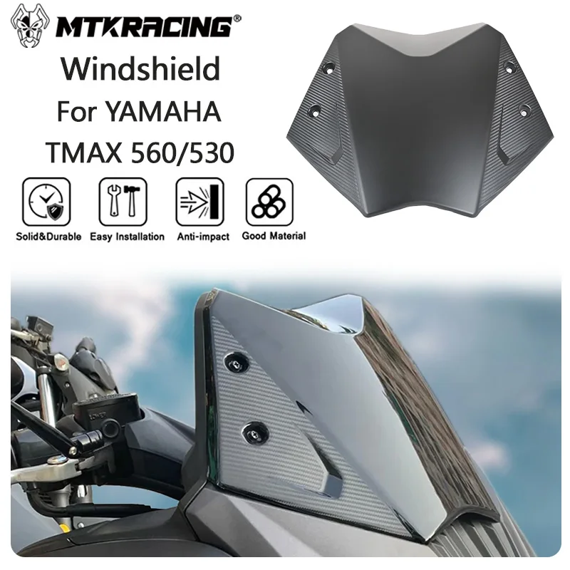 

Ветровое стекло MTKRACING для YAMAHA TMAX 530 2012-2016 tmax560, передний экран мотоцикла, ветровое стекло, обтекатель, дефлектор