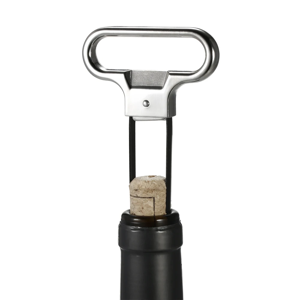 Wine Bottle Opener Two-Prong Corkscrew Remover Cork Puller Damaged Cork Remover Old Wine Corkscrew Remover House Warming Gift