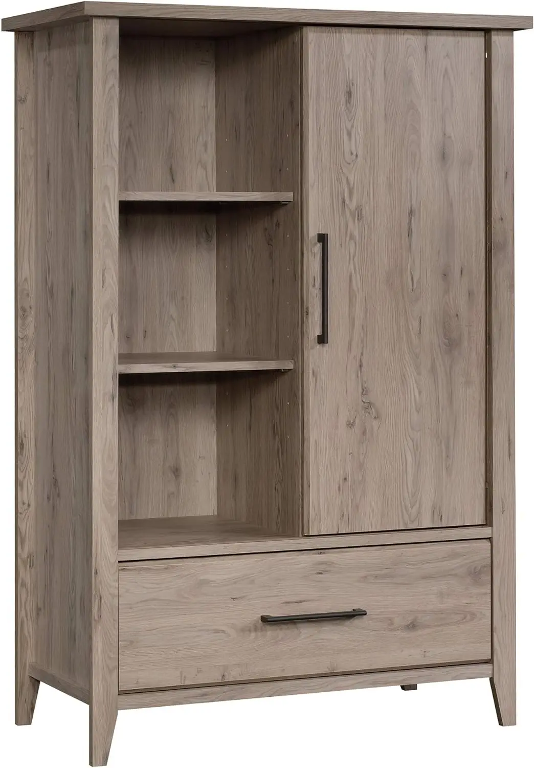 

Sauder Summit Station Armoire, L: 36.77" x W: 18.15" x H: 54.53", Laurel Oak