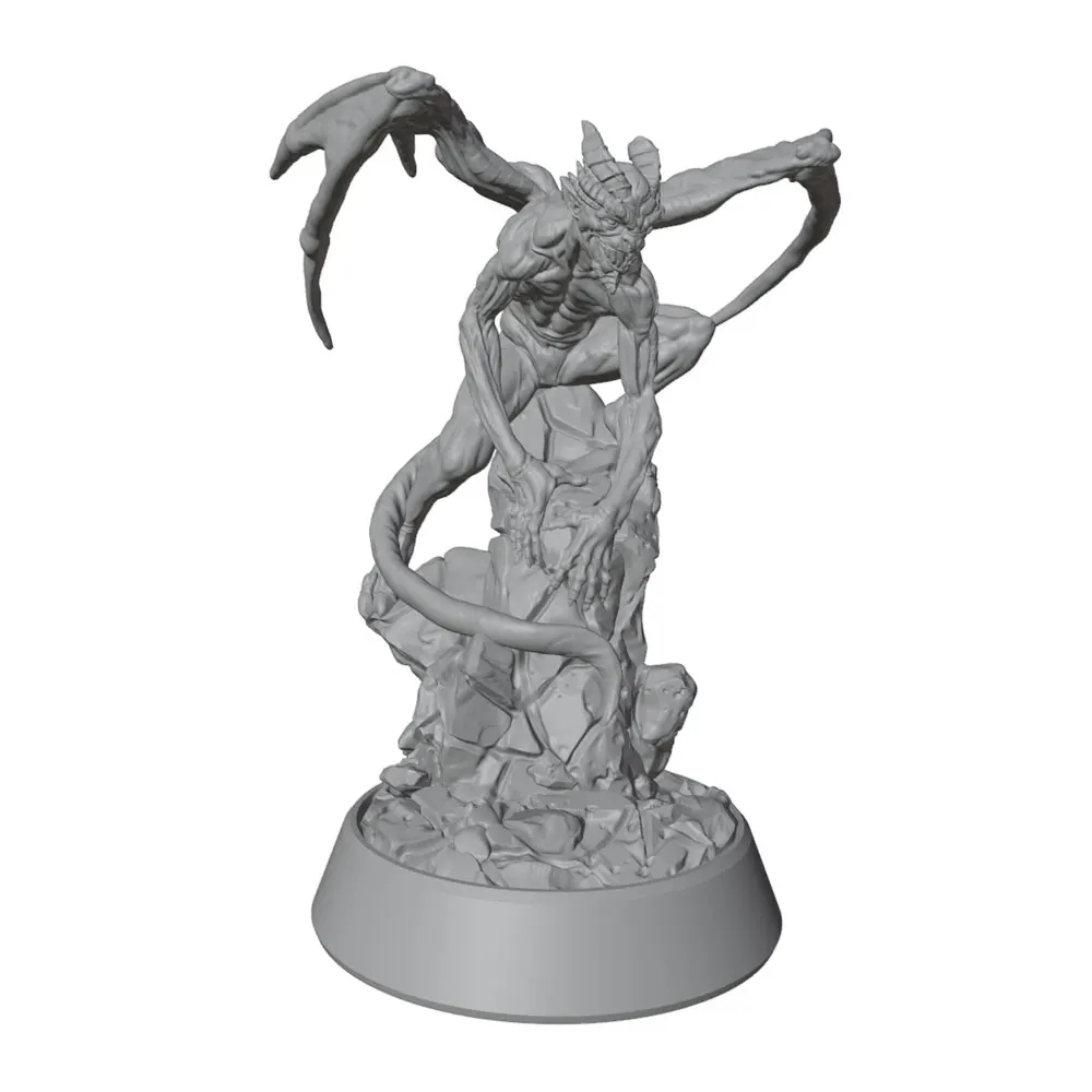 Miniatura de resina 55 mm para rol y coleccionismo – Sin pintar - imagen 4