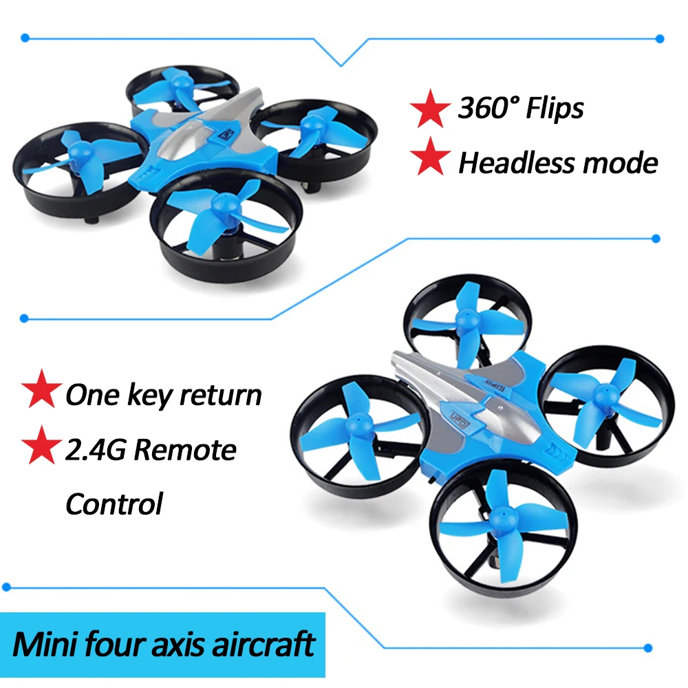 JJRC H36 Mini Remote Control Drone 6-axis Headless Mode Helicopter 360 ° Flip Quadcopter Children\'s Toy Mini Four Aixs Aircraft