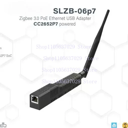 SLZB-06P7 PoE Zigbee Gateway Ethernet USB WiFi Coordinator For Zigbee2MQTT Home Assistant