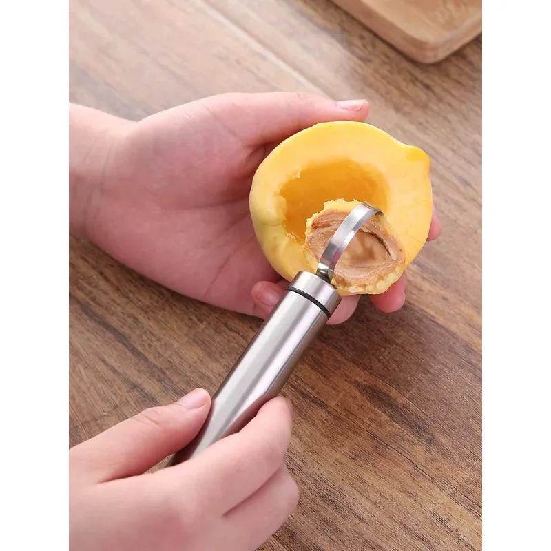 Peach corer Home yellow peach coring tool Manual yellow peach can peeling and coring knife Hu digging artifact