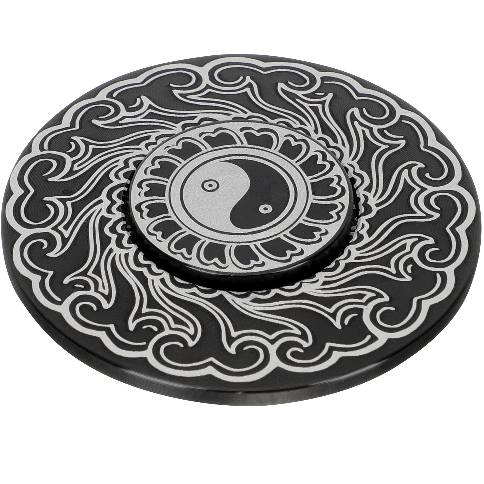

Metal Fidget Toy Pattern Quality Kids Adults Fingertip Gyroscope Lightweight Portable Fun