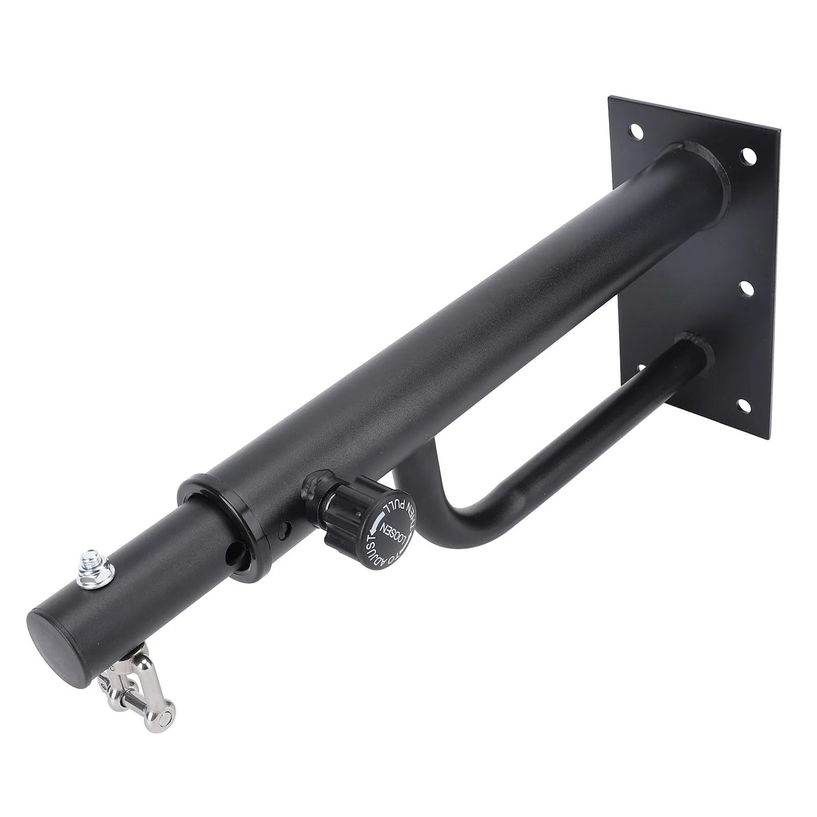 Wall Punching Bag Hanger Steel 330lb Load Bearing 15.7-25.6in Adjustable Length Heavy Bag Wall Bracket for Boxing Training