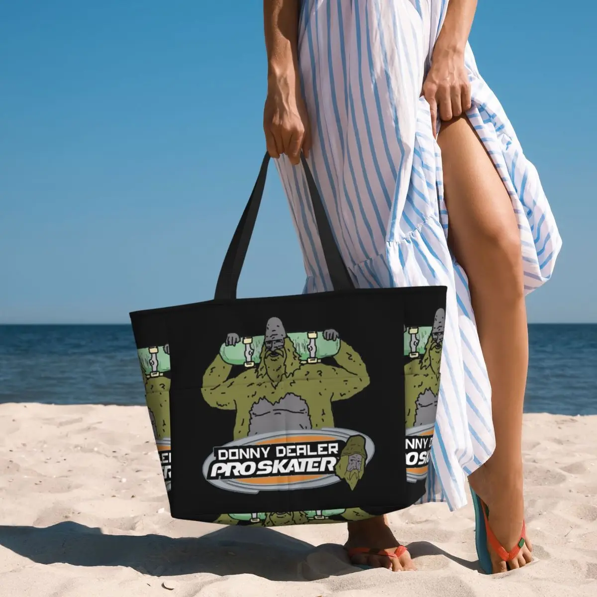 Donny Dealer The Big Lez Show Beach Tote Bag Sport Gym Yoga Duffle Large Tote Bag Women Travel Bag Fitness bag