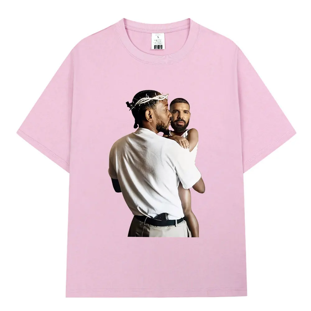 Rapper Kendrick Lamar Drake Funny T Shirt Mr Morale & The Big Steppers T Shirts Men Fashion Hip Hop Vintage T-shirts Streetwear