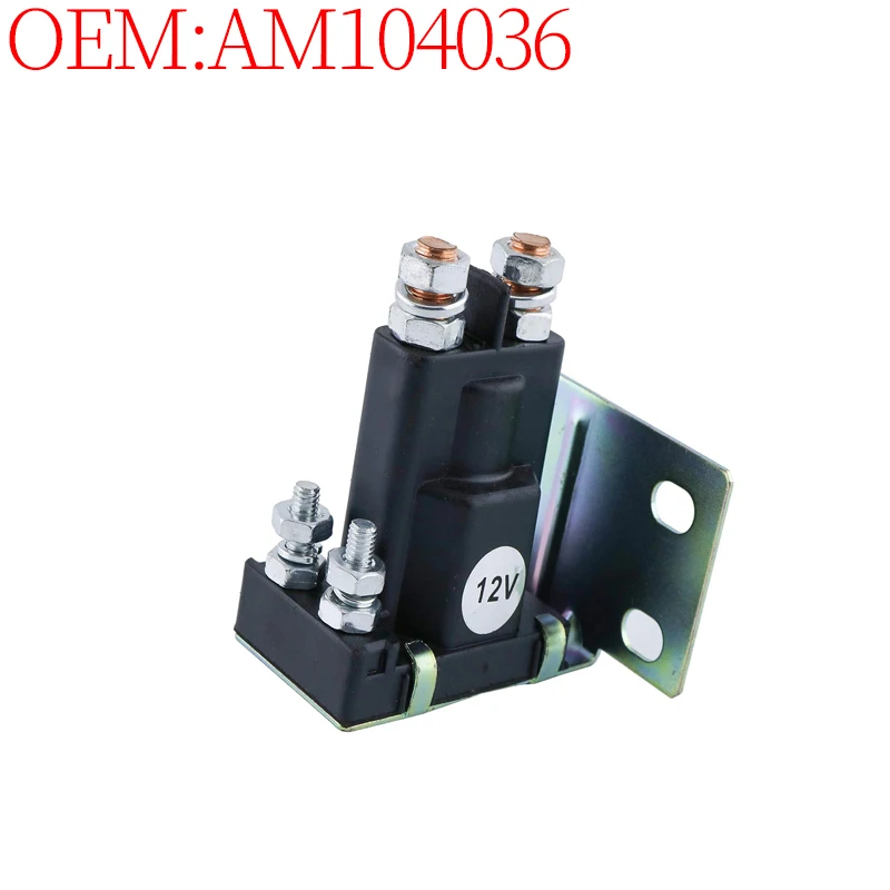 

AM104036 240-22245 Starter Solenoid Relay Switch for John Deere 111 112L 108 116H 165 130 STX30 STX38 STX46 Tractor Accessories