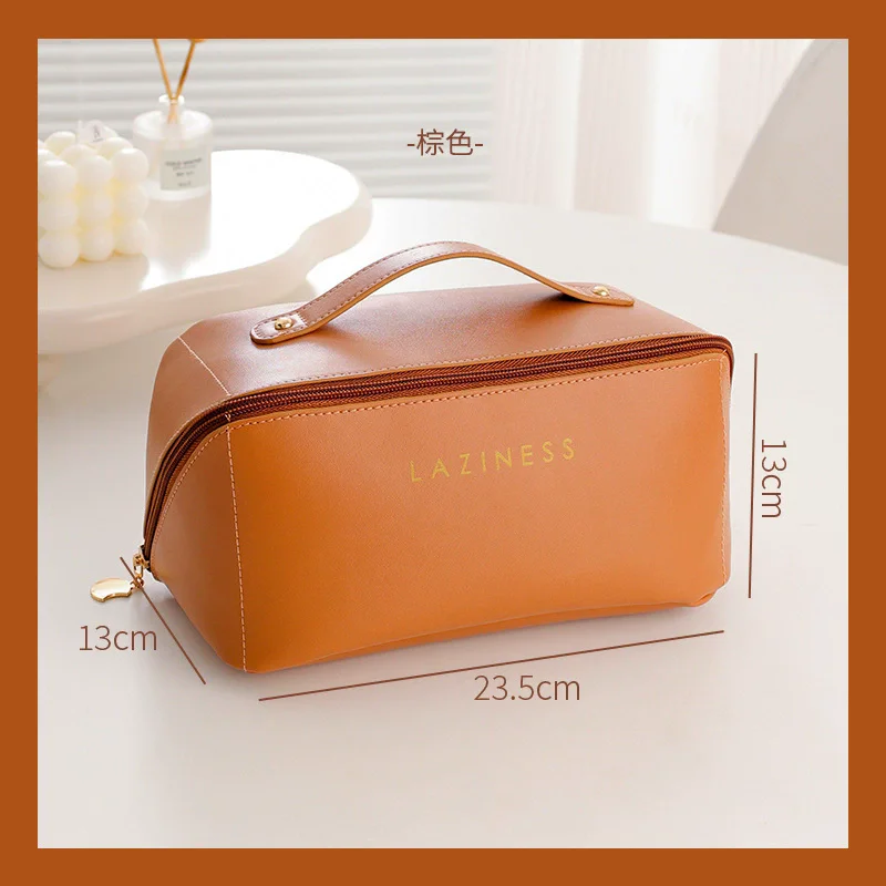 Doppels ch ichten schwarze Mesh Kosmetik tasche Reise tragbare große Kapazität Make-up Fall Organizer Aufbewahrung beutel Reiß verschluss Kultur beutel – Detail 27