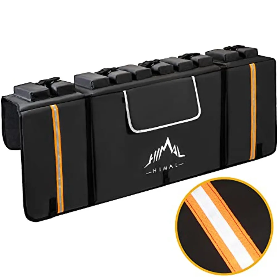 

Tailgate Pad Pro for Mountain Bike Tailgate Bike Pads Up to 5 Off-Road Bicycle on Most Full-Size Trucks with Reflective Strips