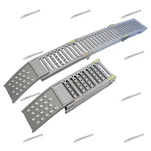 

ATV uphill panel portable three-fold bridge panel FOLDABLE STEEL RAMP