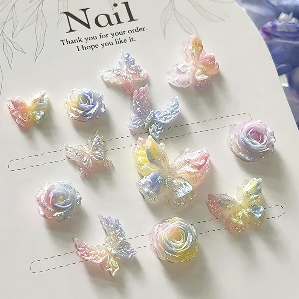 Mix 30pc Kawaii Mermaid Gradie - Resin Art With Rose review and price