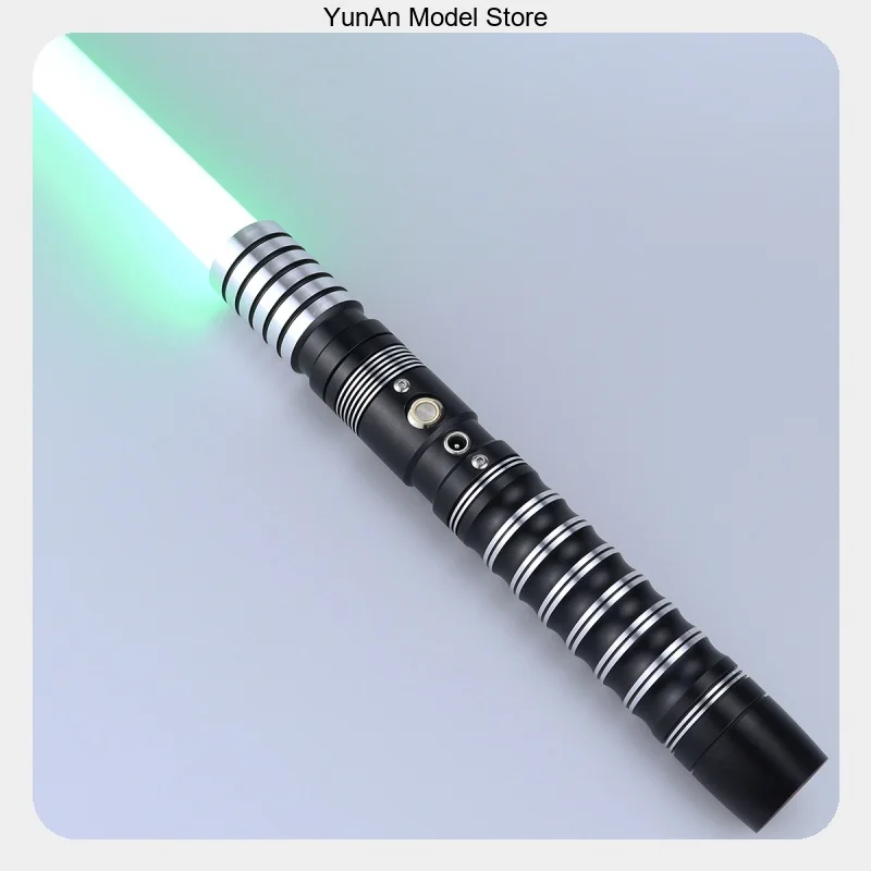 Yanqing 72-92cm Metal Pixel Color Change Luminous Sound APP Luminous Sword Toy for Cosplay Props Festival Gift