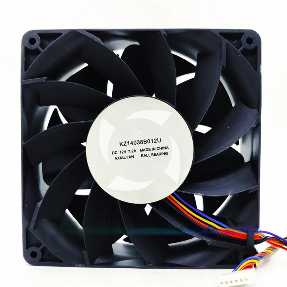 M20S M21 High Power Cooling Fan KZ14038B012U 12V 7.2A 140*140*38mm 7500rpm 6Pin