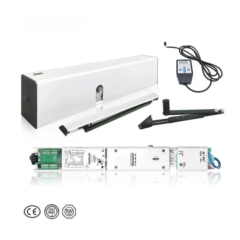 DSW85 Built-In Spring Easy Install Automatic Door Auto Swing Door Operator With Adjustable LED Display Setting Panel