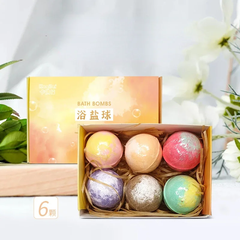 Foot Bath Bomb Natural Organic Lavender Ball Bath Bomb Moisturizing Colorful Ваночка Для Ног Clean Foot Bath Salt Ball